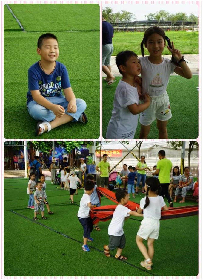 大汗淋漓的臉上，是比夏日的陽光還要燦爛的笑容