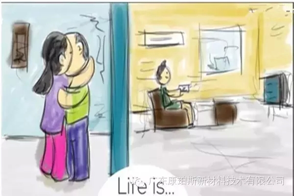 人生就是。。。 就算孩子在家，還是忍不住與40歲的另一半偷偷親一口